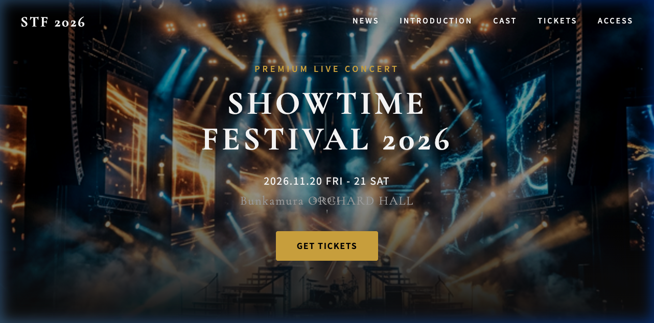 SHOWTIME FESTIVAL 2026 (Sample)