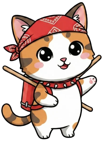 三毛猫ナビゲーター シーちゃん